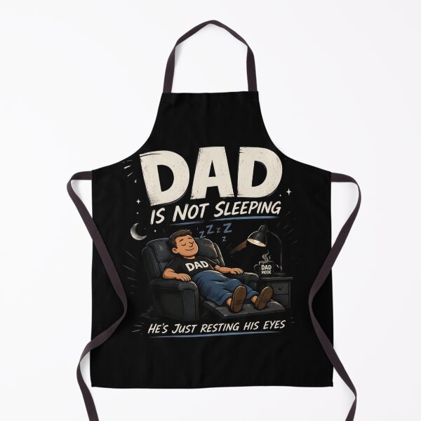 Item preview, Dad Is Not Sleeping He's Just Resting His Eyes Funny Dad Nap Humor Recliner Dad Mode Graphic designed and sold by bilal sibgui.