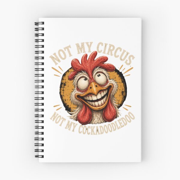 Item preview, Crazy Rooster – Not My Circus, Not My Cockadoodledoo designed and sold by KaSenArt26.