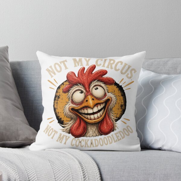 Item preview, Crazy Rooster – Not My Circus, Not My Cockadoodledoo designed and sold by KaSenArt26.
