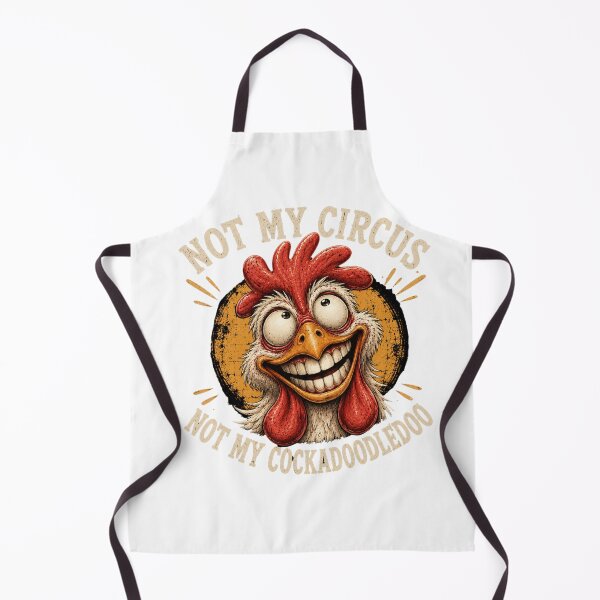Item preview, Crazy Rooster – Not My Circus, Not My Cockadoodledoo designed and sold by KaSenArt26.