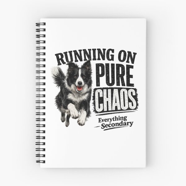 Item preview, Running On Pure Chaos Border Collie designed and sold by HippyRikky.