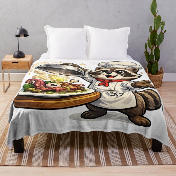Item preview, Raccoon Chef Dumpster Gourmet designed and sold by PatiImagination.