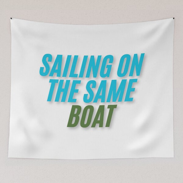 Item preview, Sailing on the same boat designed and sold by ArtistTejal.