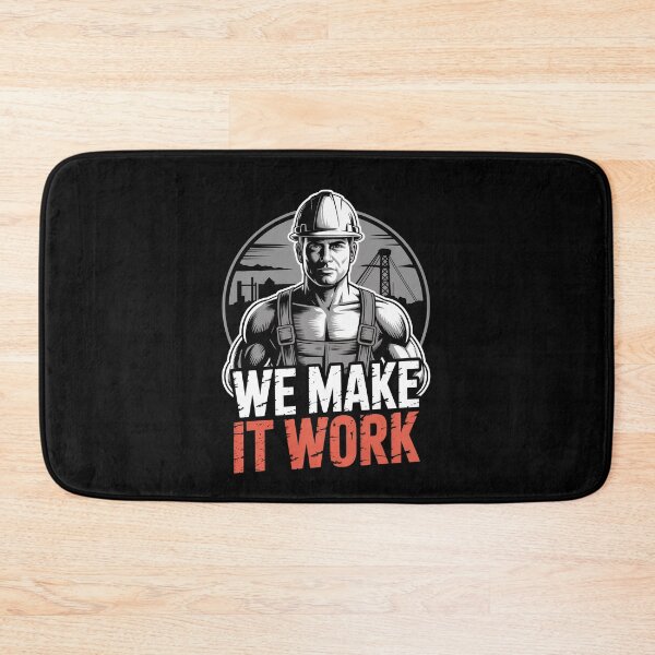 Item preview, We Make It Work Funny Tradesman Gift for Men designed and sold by Say It With Ink.