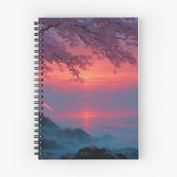 Item preview, Samurai Under Cherry Blossom at Crimson Sunset designed and sold by DukaveArt .