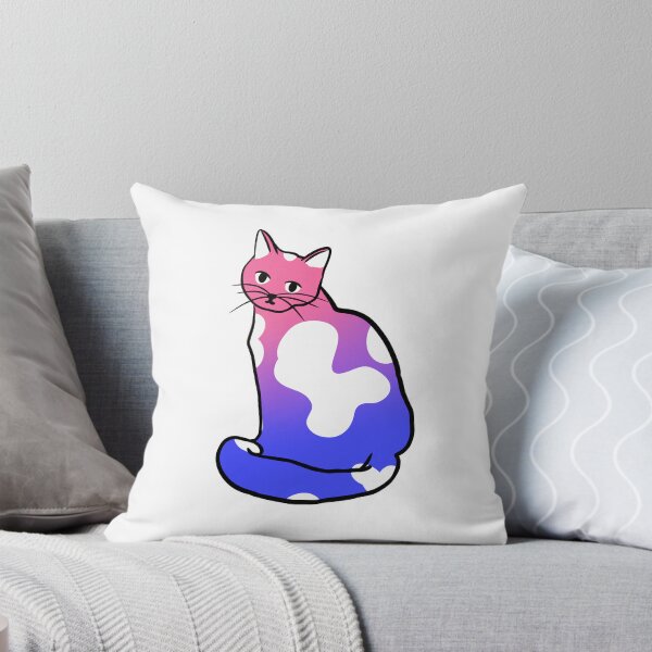 Item preview, Pride Cat - Bisexual designed and sold by TheJarofSnacks.