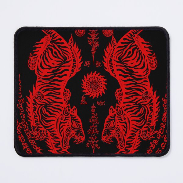 Item preview, Tiger sak yant designed and sold by TidalTattoo.