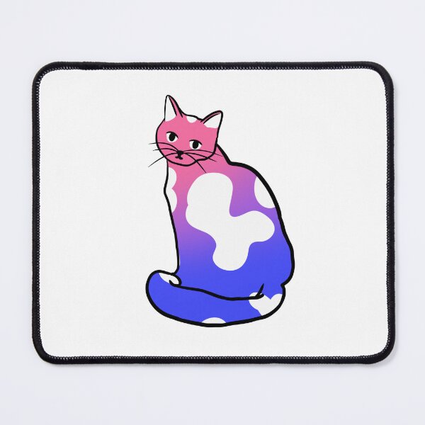 Item preview, Pride Cat - Bisexual designed and sold by TheJarofSnacks.