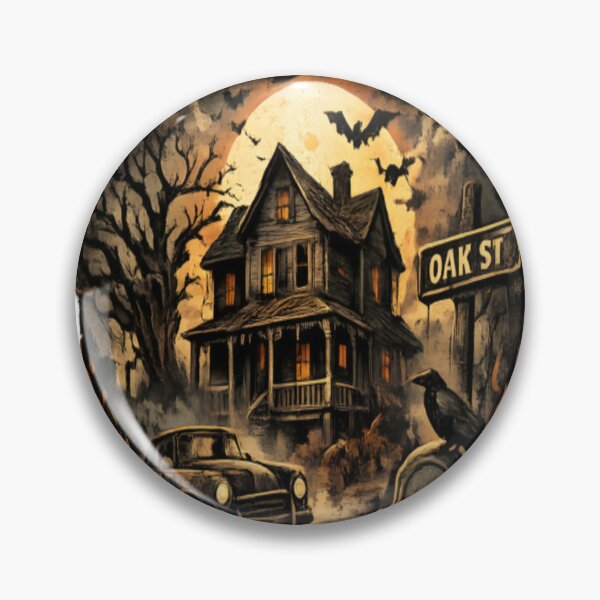 Item preview, The End Of Oak Street Vintage Horror House Graphic designed and sold by CatLovers Studio.