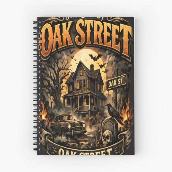 Item preview, The End Of Oak Street Vintage Horror House Graphic designed and sold by CatLovers Studio.