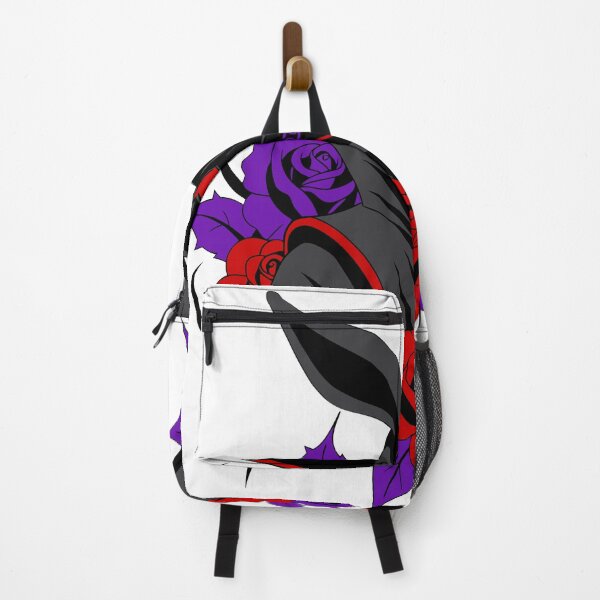 Item preview, Gothic Black Bunny Neon Roses Sticker designed and sold by inkfusionhub99.
