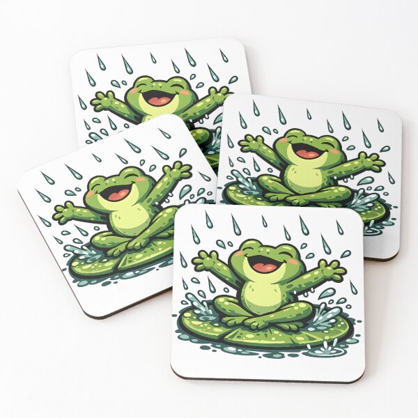 Item preview, Frog in Rain This is Perfect designed and sold by PatiImagination.