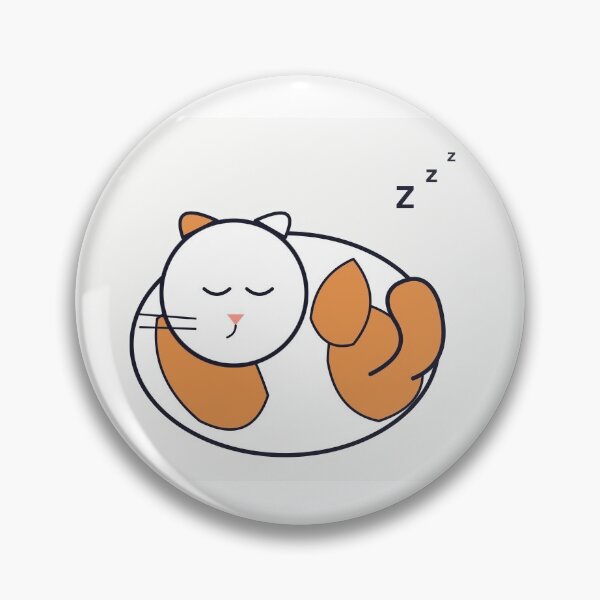 Item preview, Ginger cat sleeping designed and sold by cecir2.