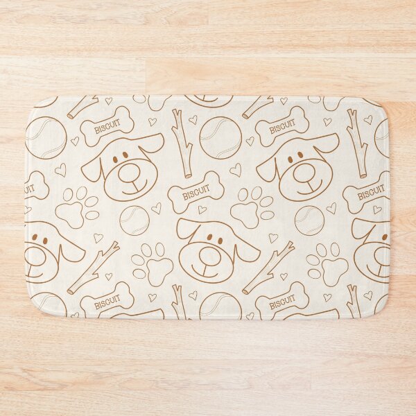 Item preview, Dog lover pattern with pawprints and hearts designed and sold by OhNoNotAgain42.