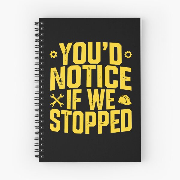 Item preview, You'd Notice If We Stopped Funny Tradesman Gift for Men designed and sold by Say It With Ink.
