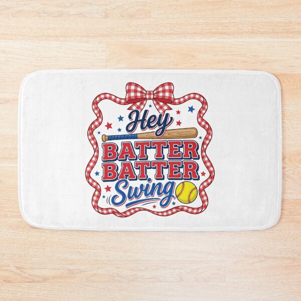 Item preview, Softball Bow Design – Cute Colorful Softball Girl Game Day Graphic designed and sold by DoodloraStudio.