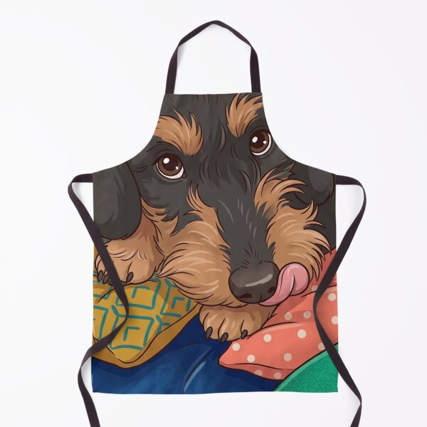 Item preview, Cute wire-haired dachshund designed and sold by AnnaBellrose.