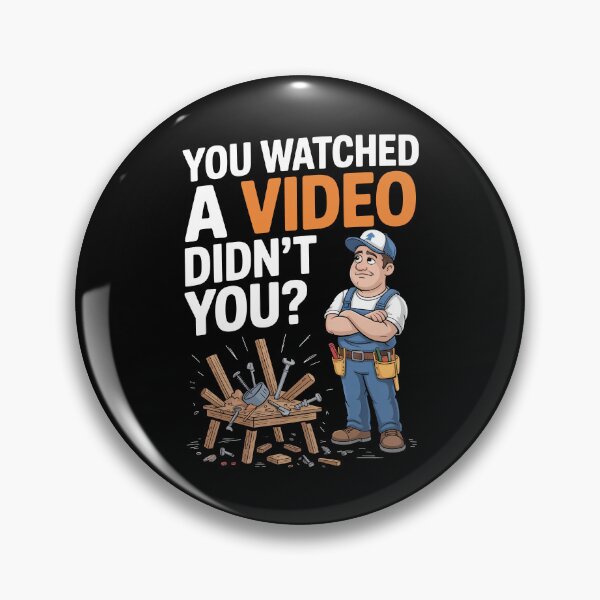Item preview, You Watched a Video Didn't You Funny Trades Humor Gift for Men designed and sold by Say It With Ink.