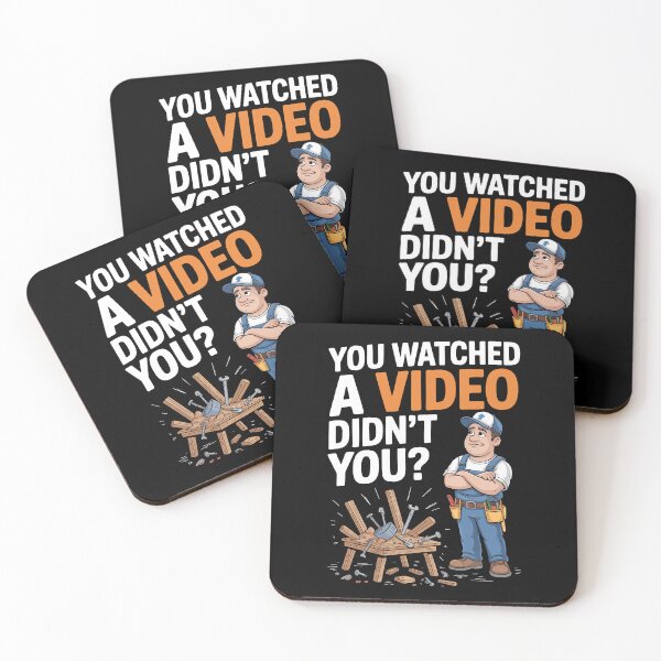 Item preview, You Watched a Video Didn't You Funny Trades Humor Gift for Men designed and sold by Say It With Ink.