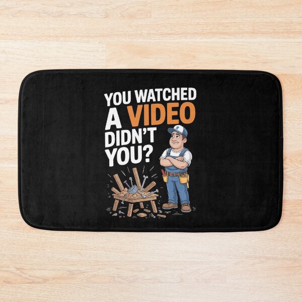 Item preview, You Watched a Video Didn't You Funny Trades Humor Gift for Men designed and sold by Say It With Ink.