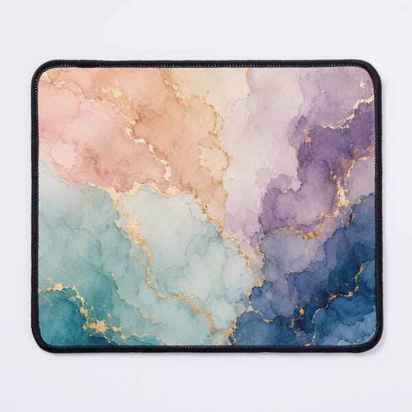 Item preview, Pastel Marble and Gold Foil Veins designed and sold by Owcomm.