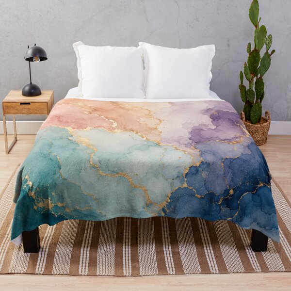 Item preview, Pastel Marble and Gold Foil Veins designed and sold by Owcomm.