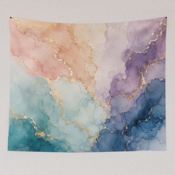 Item preview, Pastel Marble and Gold Foil Veins designed and sold by Owcomm.