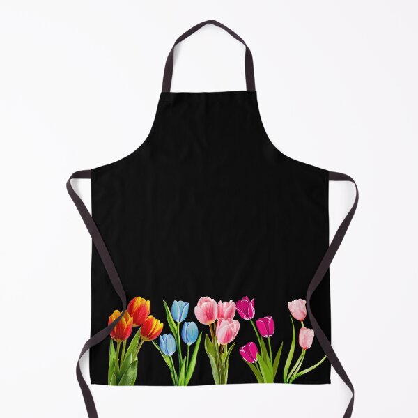 Item preview, Garden Pastel Tulips In A Straight Row designed and sold by Echo Aesthetics.