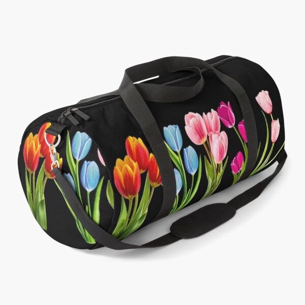 Item preview, Garden Pastel Tulips In A Straight Row designed and sold by Echo Aesthetics.