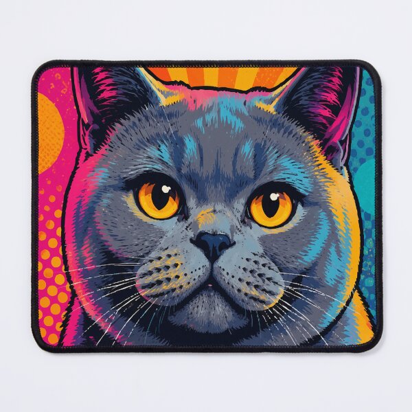 Item preview, British Shorthair Pop Majesty designed and sold by AbstractAnom.