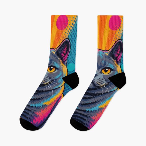 Item preview, British Shorthair Pop Majesty designed and sold by AbstractAnom.