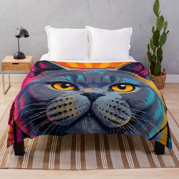 Item preview, British Shorthair Pop Majesty designed and sold by AbstractAnom.