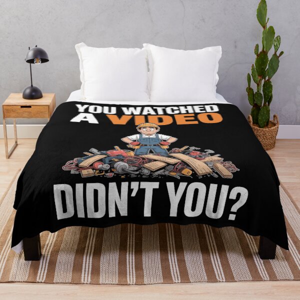 Item preview, You Watched a Video Didn't You Funny Tradesman Gift for Men designed and sold by Say It With Ink.