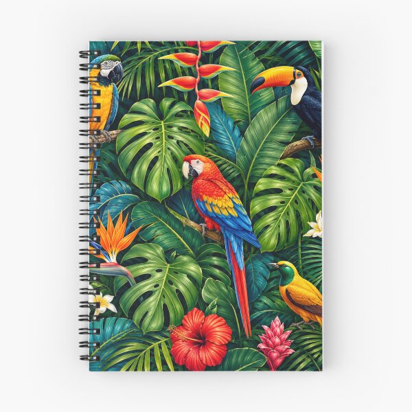 Item preview, Tropical Rainforest Paradise Botanical Wildlife designed and sold by Owcomm.