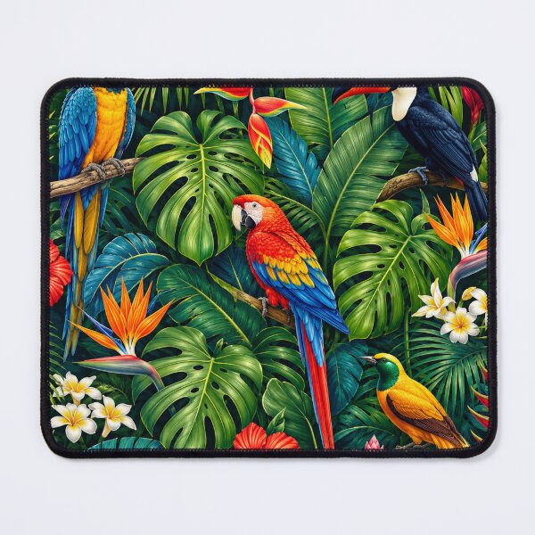 Item preview, Tropical Rainforest Paradise Botanical Wildlife designed and sold by Owcomm.