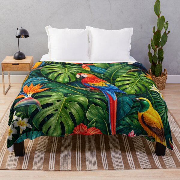 Item preview, Tropical Rainforest Paradise Botanical Wildlife designed and sold by Owcomm.