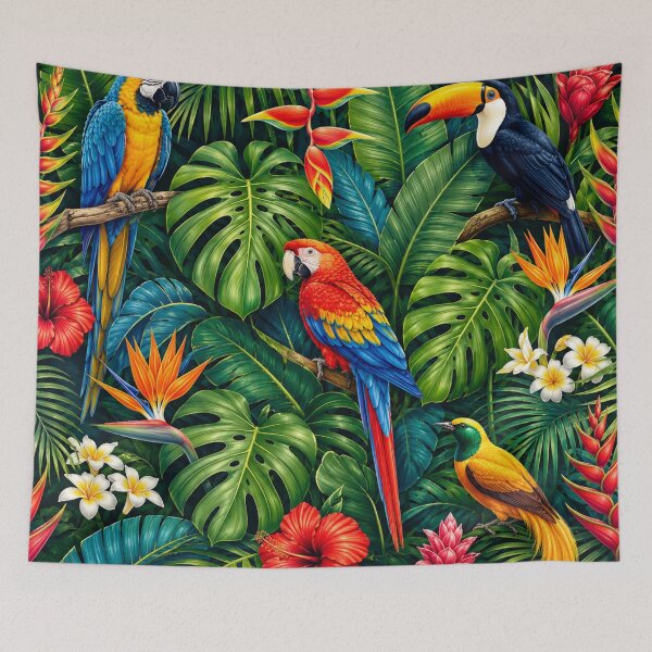 Item preview, Tropical Rainforest Paradise Botanical Wildlife designed and sold by Owcomm.