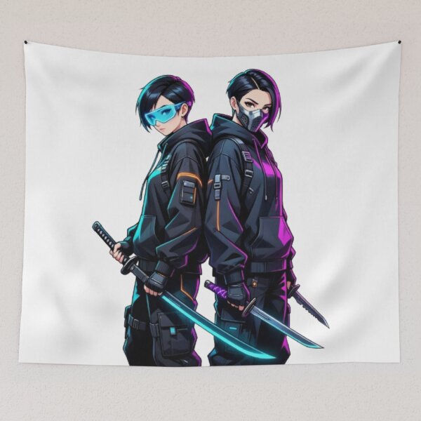Item preview, Neon Shadow Ninja designed and sold by PixelStyle Studio.