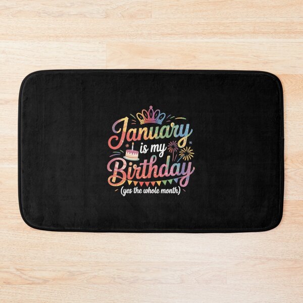Item preview, January is my birthday  yes the whole month, designed and sold by jkrphoto.
