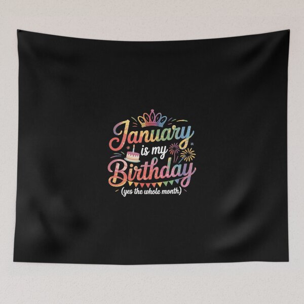Item preview, January is my birthday  yes the whole month, designed and sold by jkrphoto.