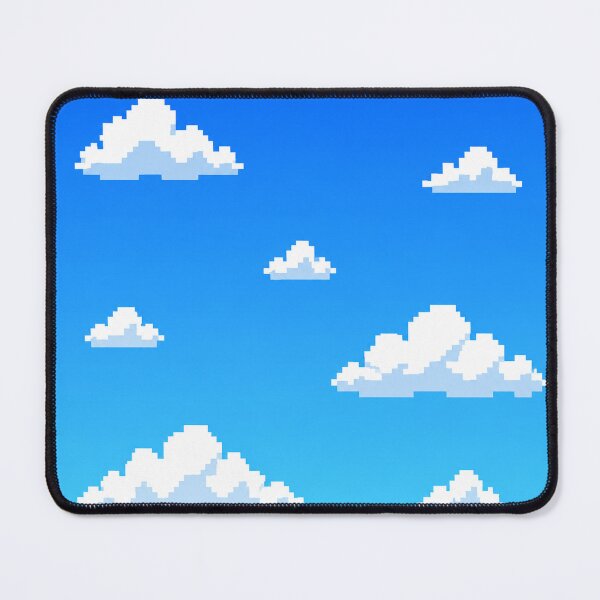 Item preview, Pixel Art Clouds Blue Sky designed and sold by Owcomm.