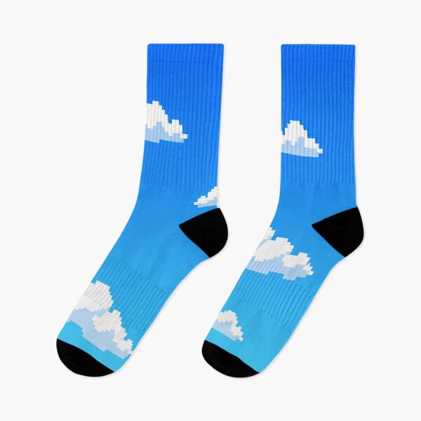 Item preview, Pixel Art Clouds Blue Sky designed and sold by Owcomm.