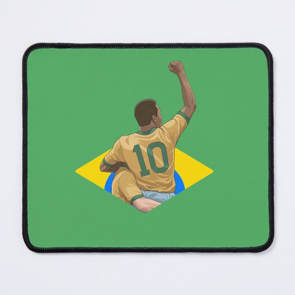 Item preview, Pele 1970 World Cup Brazil Retro Football Illustration designed and sold by BelchiorCanizo.