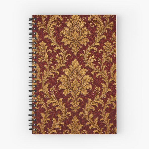 Item preview, Elegant Gold Damask Scrollwork Pattern designed and sold by Owcomm.