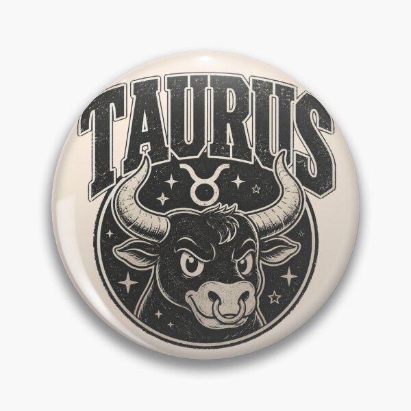 Item preview, Taurus Zodiac Bull Vintage Astrology Design | Retro Taurus Horoscope Gift for Astrology Lovers designed and sold by TheStephanieRome.