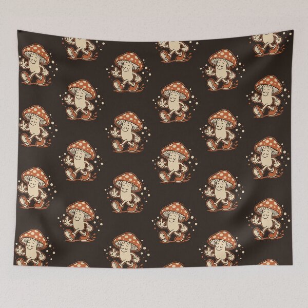 Item preview, Stay Spore-Tive Funny Mushroom Retro designed and sold by CamaleonDesigns.
