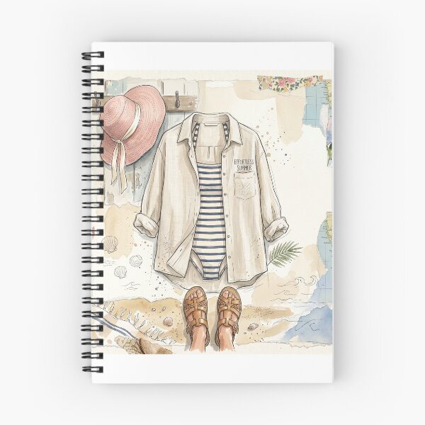 Item preview, Effortless Summer Shirt | Coastal Linen & Lakehouse Style Illustration designed and sold by DmaarGroup.