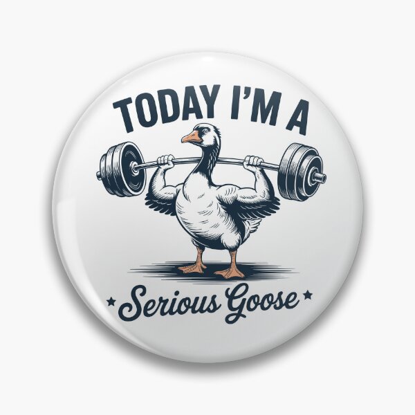 Item preview, Today I'm A Serious Goose designed and sold by 76Valeria.