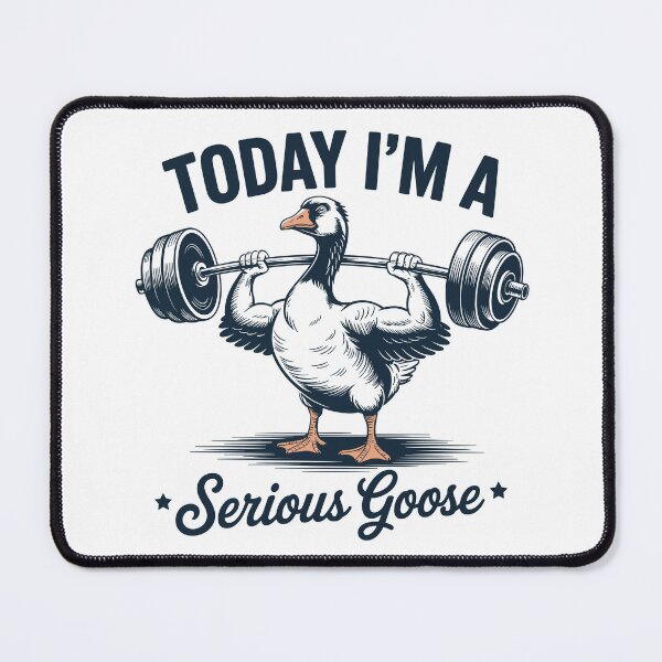 Item preview, Today I'm A Serious Goose designed and sold by 76Valeria.