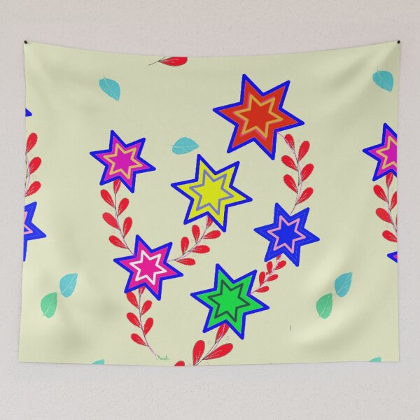 Item preview, Flowers of star painting designed and sold by AWADHESH  CHAURASIA.